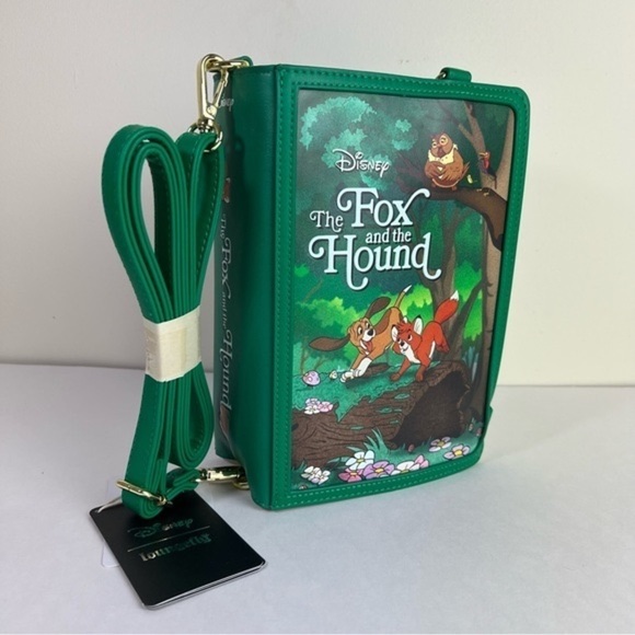 Loungefly | Disney Classic Books Fox And The Hound  Cross Body Bag main image 11